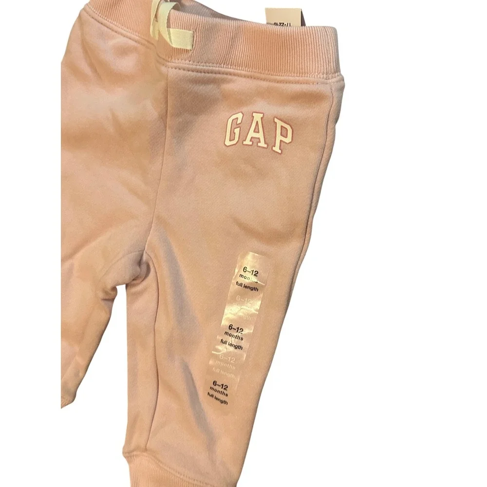 Baby Girl Gap Pink‎ Hoodie Jogger & Vitamins Kids Gray Ruffle Star Tracksuit Set